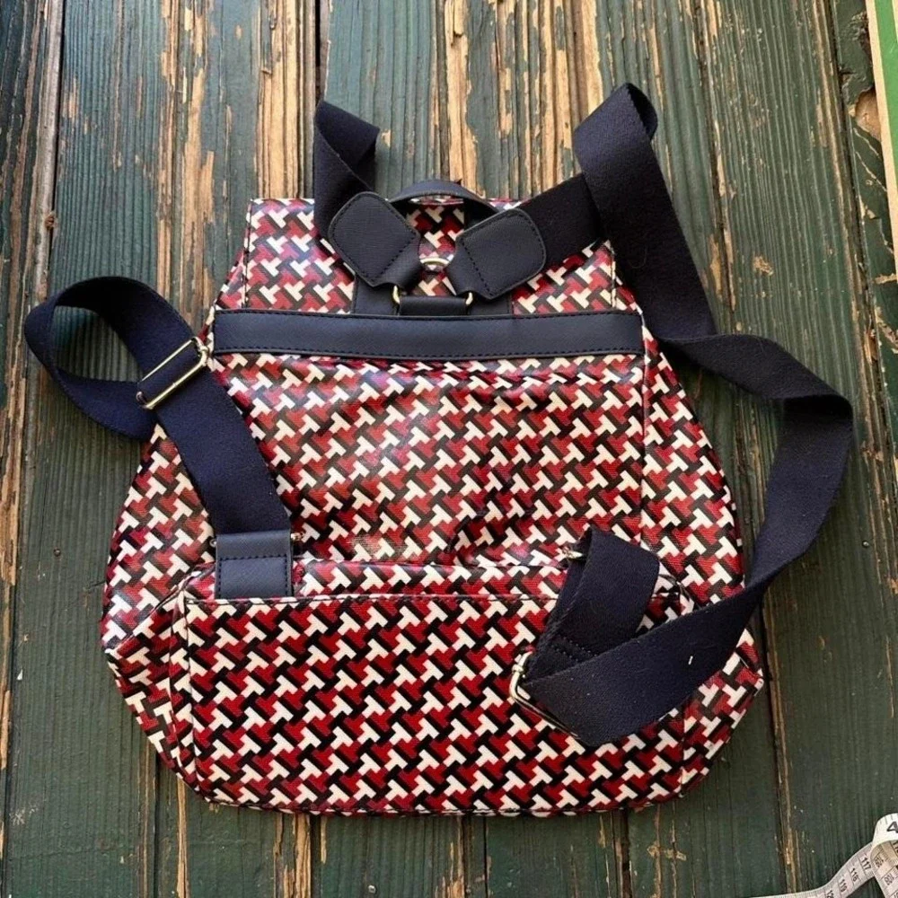 Tommy‎ Hilfiger red & black backpack